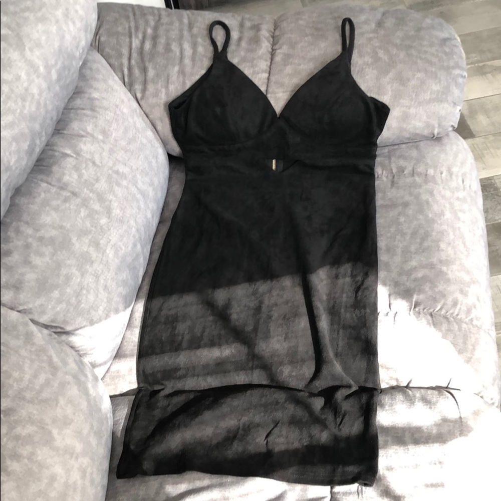 Sexi Blac : Suede LBD